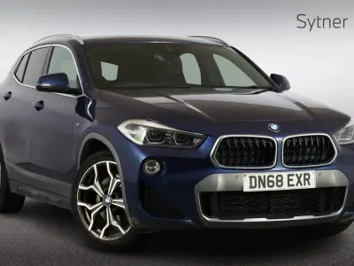 Used BMW X2 M Sport 187 HP (137 kW) 2018 Blue SUV