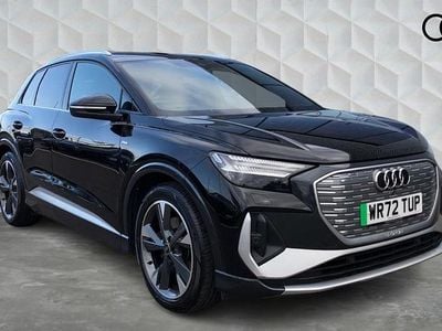 Used Audi Q4 e-tron S-Line 125 kW (170 HP) 2022 Black SUV