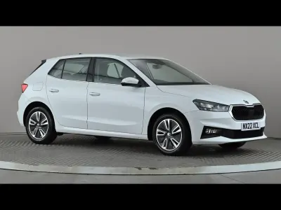 Used Skoda Fabia SE L 2022 White Hatchback