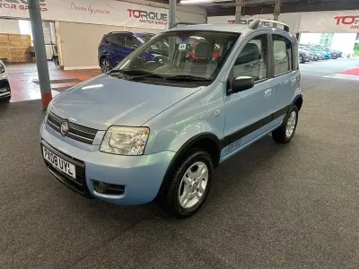 Used Fiat Panda 4x4 60 HP (44 kW) 2008 Blue Hatchback