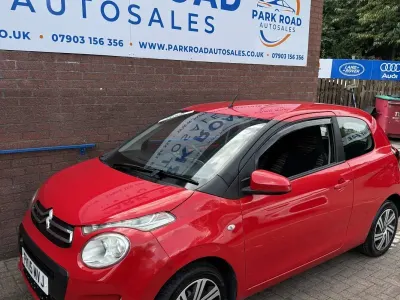 Used Citroën C1 Feel 68 HP (50 kW) 2015 Red Hatchback
