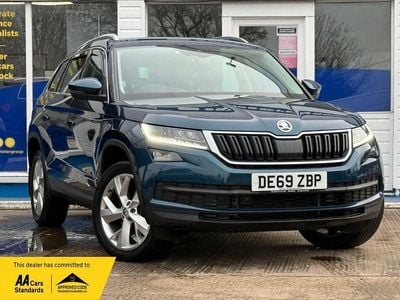Used Skoda Kodiaq 150 HP (110 kW) 2019 Blue SUV