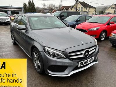 Used Mercedes C220 AMG line 170 HP (125 kW) 2016 Grey Sedan