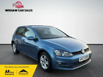 Usado VW Golf VII Match 2015 Azul Citadino