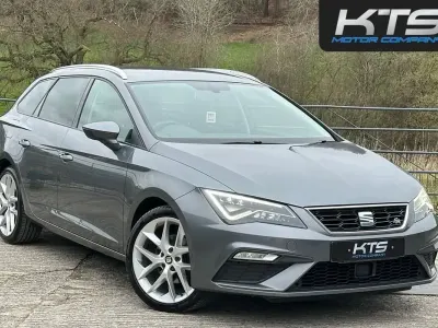 Begagnad Seat Leon ST FR 125 HK (91 kW) 2018 Grå Kombi