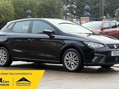 Black Used 2021 Seat Ibiza SE Technology Hatchback | £7,490 (Fair price)