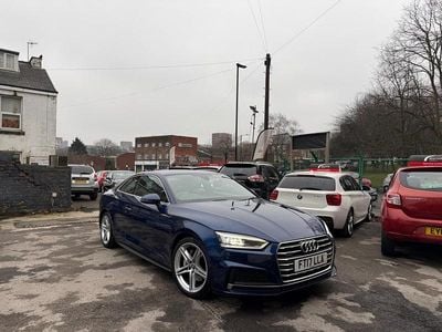 Used Audi A5 S-Line 2017 Blue Coupe