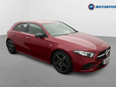 Used Mercedes A200 AMG Line Premium 163 HP (119 kW) 2022 Red Hatchback