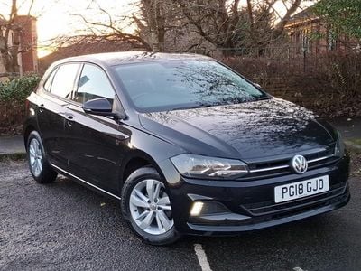 Black Used 2018 VW Polo SE Hatchback | £9,998 (Fair price)