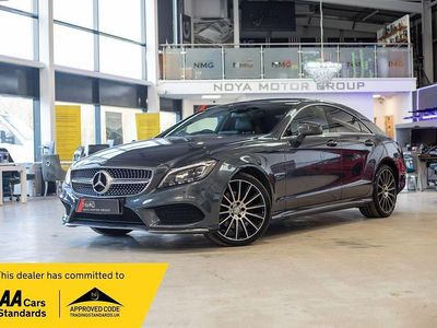 Used Mercedes CLS220 AMG line 177 HP (130 kW) 2016 Grey Coupe