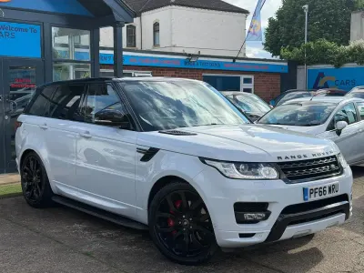 Used Land Rover Range Rover Sport Autobiography Dynamic 306 HP (225 kW) 2017 White SUV