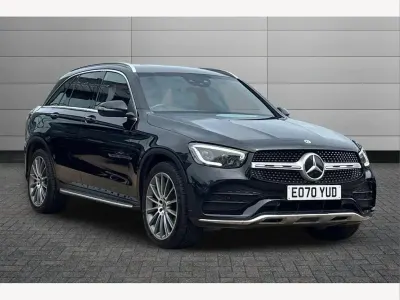 Used Mercedes GLC300 AMG Line Premium 245 HP (180 kW) 2021 Black SUV