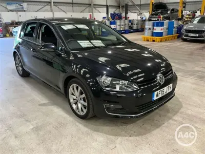 Used VW Golf VII GT 2015 Black Hatchback