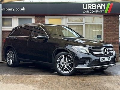 Used Mercedes GLC250 AMG line 200 HP (147 kW) 2018 Black Estate