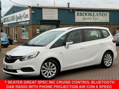 used Vauxhall Zafira 1.4 DESIGN 5d 138 BHP