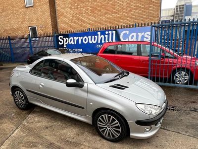 Used Peugeot 206 2003 Silver Cabriolet