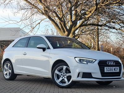 Used Audi A3 Sport 115 HP (84 kW) 2016 White Hatchback