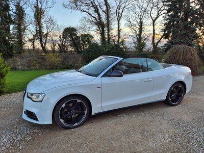 Used Audi A5 Cabriolet S-Line 2015 White Cabriolet