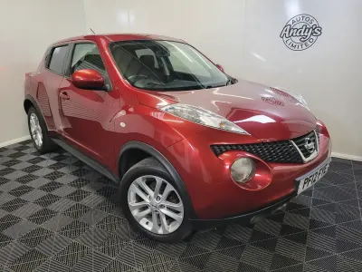 Used Nissan Juke Acenta Premium 110 HP (80 kW) 2012 Red SUV