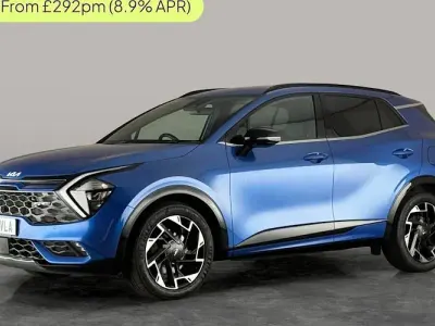 Used Kia Sportage GT-Line 150 HP (110 kW) 2022 Blue SUV
