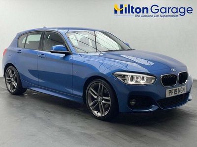 Used BMW 118 M Sport 136 HP (100 kW) 2019 Blue Hatchback