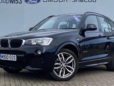 Used BMW X3 M Sport 190 HP (139 kW) 2016 Black SUV