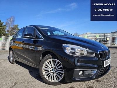 Usado BMW 216 Active Tourer Luxury Line 2017 Negro Monovolumen