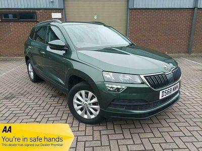 Used Skoda Karoq SE 115 HP (84 kW) 2018 Green SUV