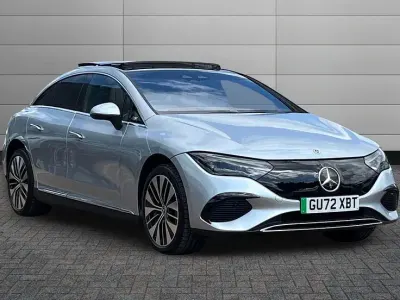Used Mercedes EQE350 Exclusive Luxury 214 kW (292 HP) 2022 Silver Sedan