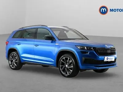 Used Skoda Kodiaq SportLine 190 HP (139 kW) 2023 Blue SUV