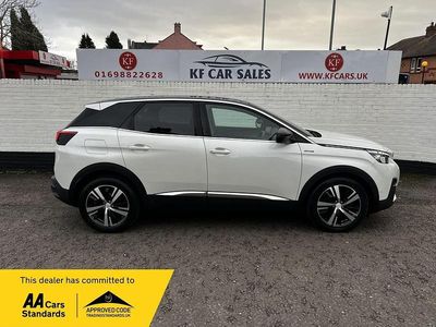 White Used 2017 Peugeot 3008 GT-line Hatchback | £12,995 (Fair price)