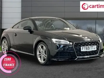 Second-hand Audi TT Sport 245 CP (180 kW) 2019 Negru Coupe