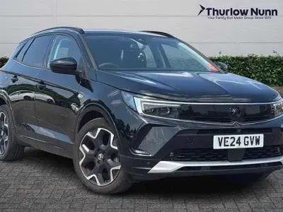 Used Vauxhall Grandland X Ultimate 131 HP (96 kW) 2024 Black SUV