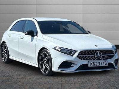 Used Mercedes A200 AMG Line Premium 163 HP (119 kW) 2023 White Hatchback