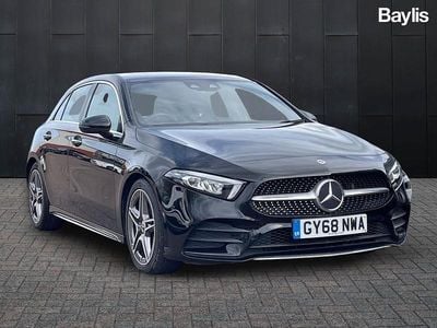 Used Mercedes A200 AMG Line Premium 2018 Black Hatchback