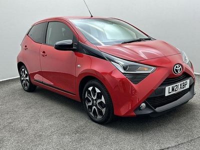 Used Toyota Aygo Trend 72 HP (52 kW) 2021 Red Hatchback