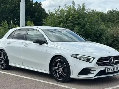 Used Mercedes A180 Executive 136 HP (100 kW) 2023 White Hatchback