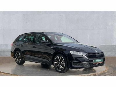 Used Skoda Octavia SportLine 150 HP (110 kW) 2025 Black magic pearl effect Estate