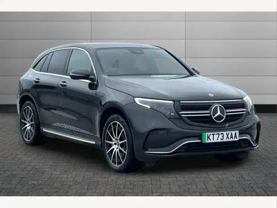 Used Mercedes EQC400 AMG line 300 kW (408 HP) 2023 Grey SUV