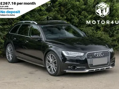 Used Audi A6 Allroad Comfort 333 HP (244 kW) 2015 Black Estate