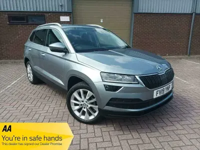 Used Skoda Karoq SE L 115 HP (84 kW) 2019 Grey SUV