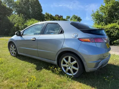 Used Honda Civic EX 138 HP (101 kW) 2006 Blue Hatchback