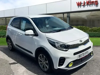 Used Kia Picanto X-Line 83 HP (61 kW) 2020 Clear white Hatchback