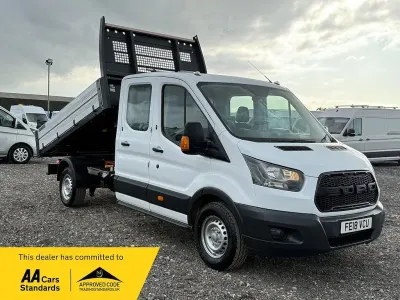 Begagnad Ford Transit 130 HK (95 kW) 2018 Vit Van