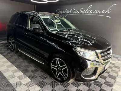 Used Mercedes GLE250 AMG line 201 HP (147 kW) 2018 Black SUV