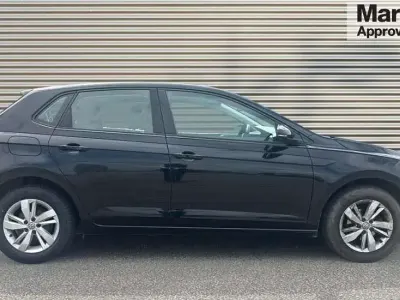 Used VW Polo SE 95 HP (69 kW) 2019 Black Hatchback