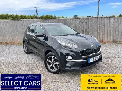 Used Kia Sportage 174 HP (127 kW) 2018 Black SUV