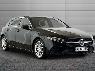 Used Mercedes A180 Executive 116 HP (85 kW) 2018 Cosmos black Hatchback