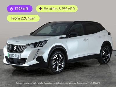 White Used 2022 Peugeot e-2008 GT SUV | £13,436 (Fair price)