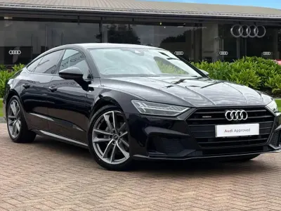 Used Audi A7 Black Edition 204 HP (150 kW) 2022 Black Sedan